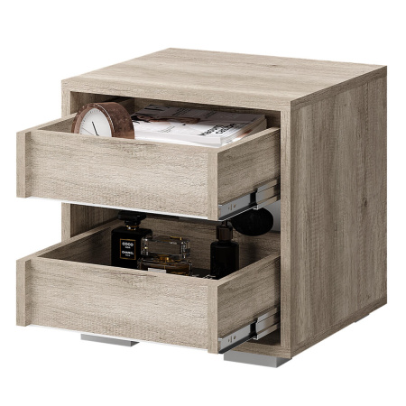 "Наоми" тумба прикроватная ТБ-15 (дуб каньон/графит)