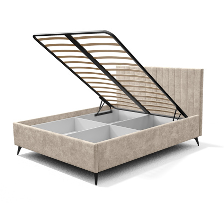 Кровать 1,6 м "Хлоя" КР-18 (Мокко)