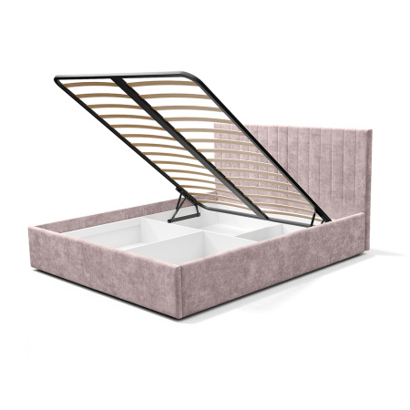 Кровать 1,6 м "Хлоя" КР-18 (Шарли Пинк)