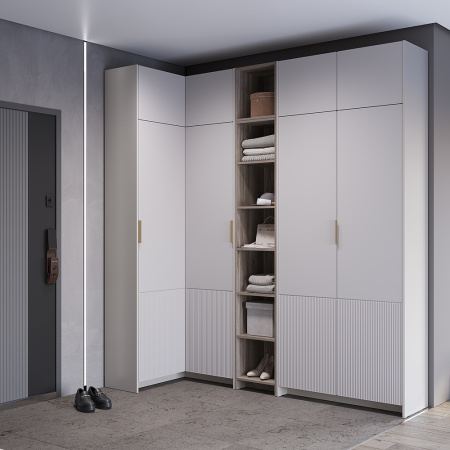 Полка навесная "Пандора" АН-05 (Дуб смоки)