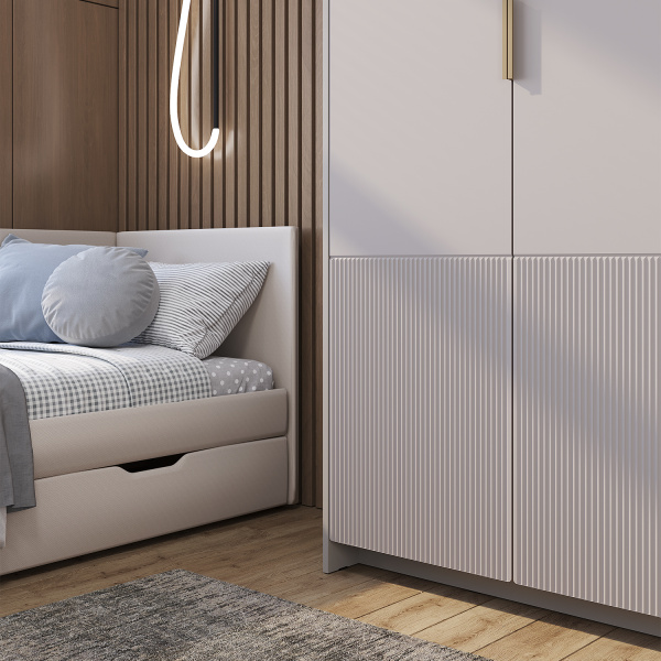 Шкаф 3-х створчатый "Пандора" ШК-06 (Кашемир/Айриш MF03)