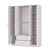 "Титан" шкаф 4-х створчатый (Ясень белый)