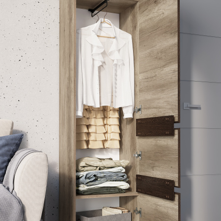 Пенал "Энигма" ПН-03 (дуб каньон/венге)