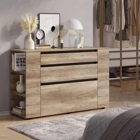 Комод "Энигма" КМ-06 (дуб каньон/венге)