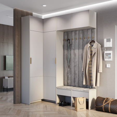 Прихожая "Пандора" ПР-07 (Кашемир/Айриш MF03)