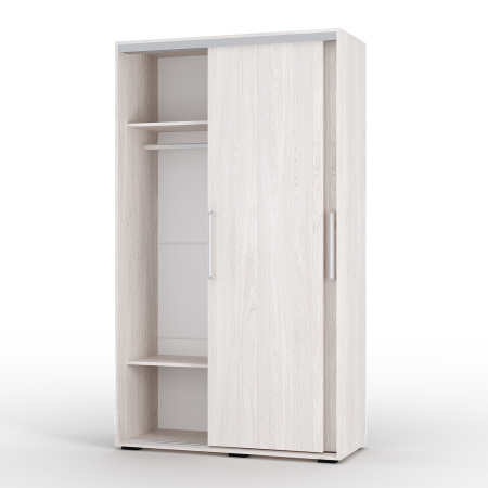 Шкаф-купе "Мебелони" ШКК-11 (Ясень белый)