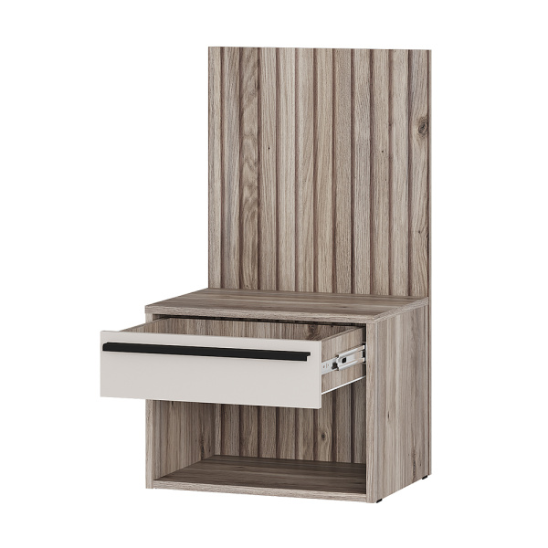 Тумба прикроватная "Урбан" ТБ-11 (Дуб смоки/Кашемир)