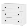 Комод "Софт" КМ-01 (Белый/Эмаль белая (F26))