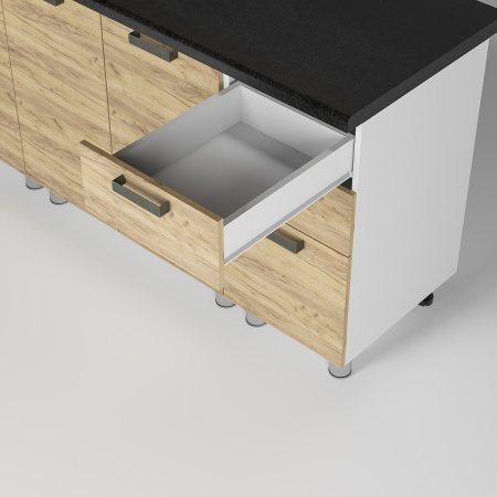 Кухня "Крафт"2.0м (крафт)