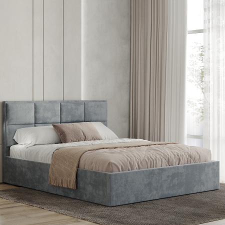 Кровать 1,6 м "Линда" КР-16 (Стальной)