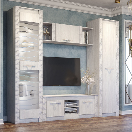 Пенал "Монако" ПН-18 (ясень белый/F12)