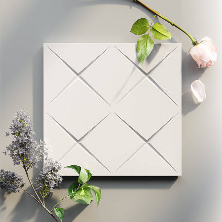 "Кимберли" Шкаф угловой ШК-28 (ясень белый/белый глянец)