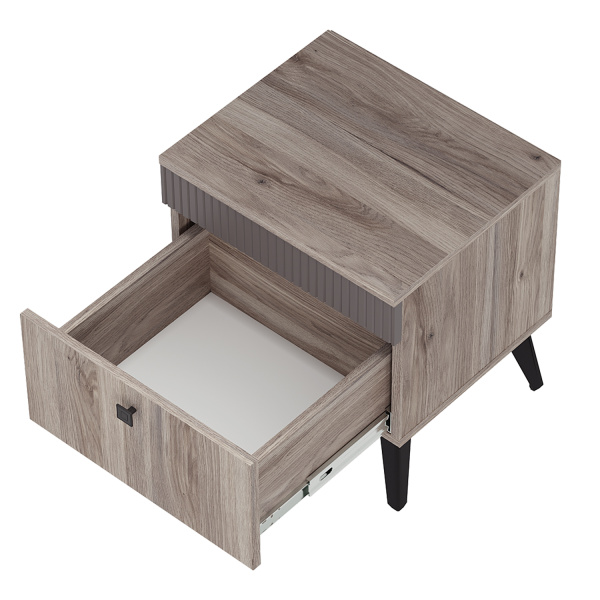 Тумба прикроватная "Кассандра" ТБ-11 (Дуб смоки/MF14)