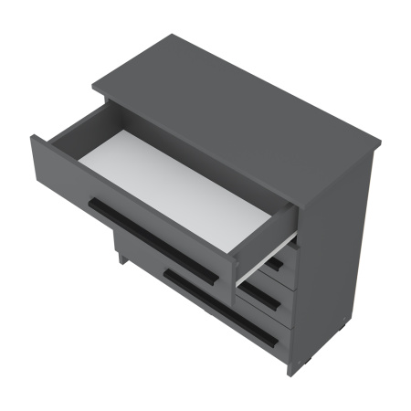 Комод "Тефия" КМ-02 (Графит)