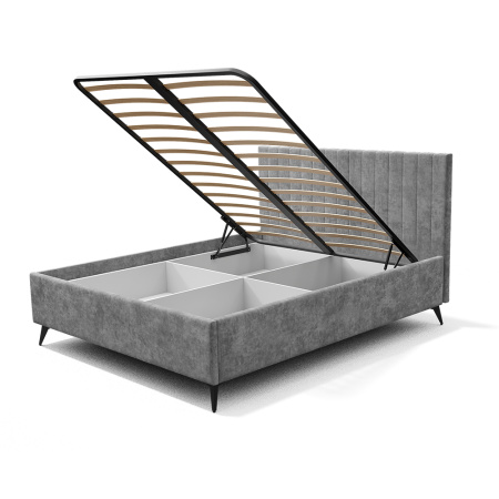 Кровать 1,6 м "Хлоя" КР-18 (Хром)