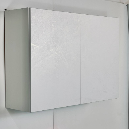 Кухня "Тренд" 1,0 м (МБ) (МДФ) (Белый/белый алебастр золото (М12)/Дуб кера)