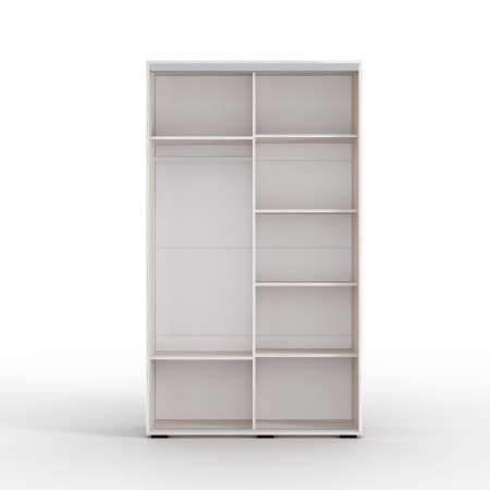 Шкаф-купе "Мебелони" ШКК-11 (Ясень белый)