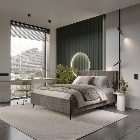 Кровать 1,6 м "Хлоя" КР-18 (Маренго)