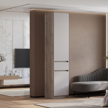 Пенал "Багира" ПН-01 (Дуб смоки/Кашемир)